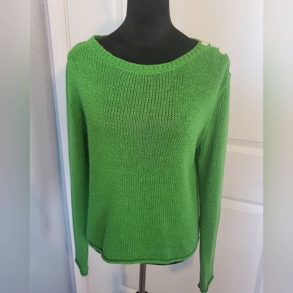 LAUREN Ralph Lauren Green Sweater